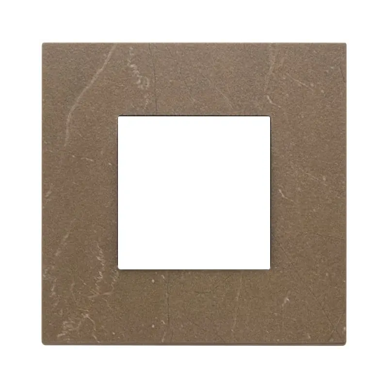 Placca 2M coffee brown - Vimar 22642.52