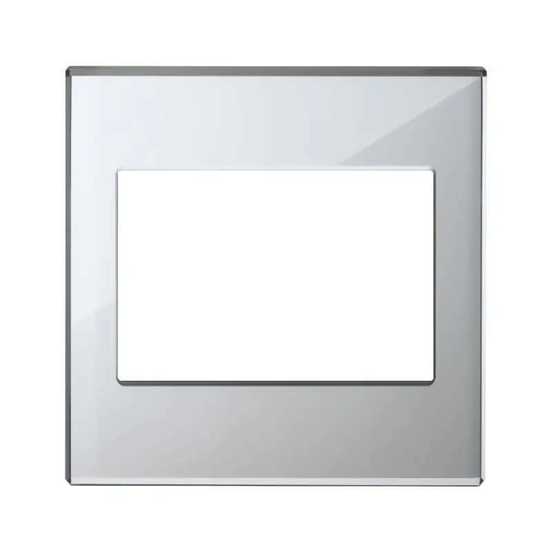 Placca 3M BS argento ghiaccio - Vimar 22648.75