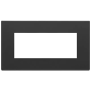 Placca 5M BS grigio antracite - Vimar 22649.03