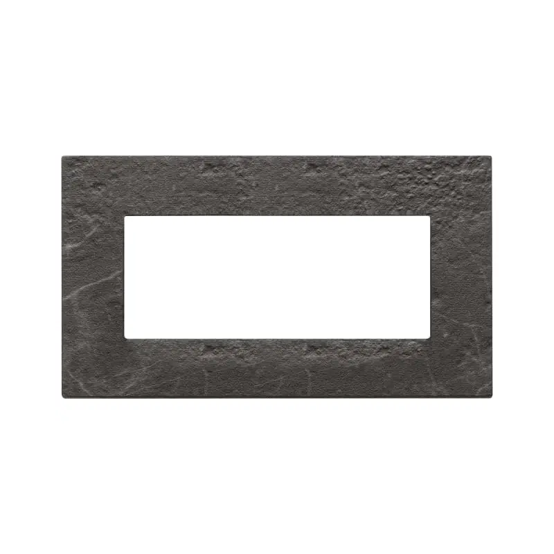 Placca 5M BS nero Marquina - Vimar 22649.53