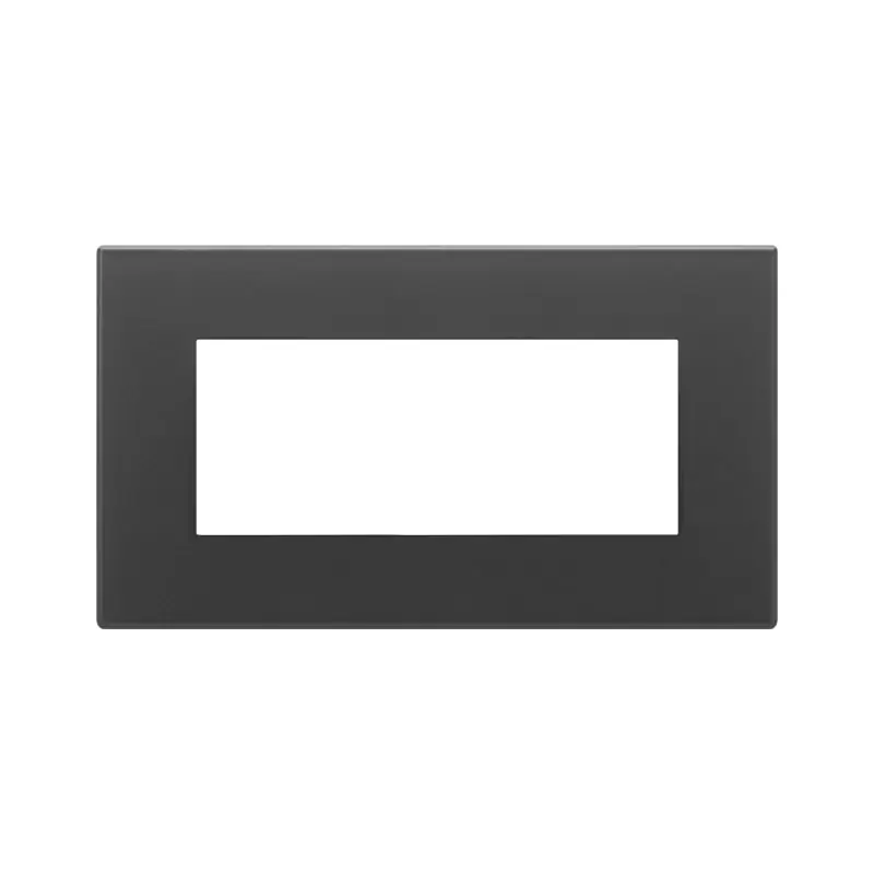 Placca 5M BS nero satinato - Vimar 22649.73