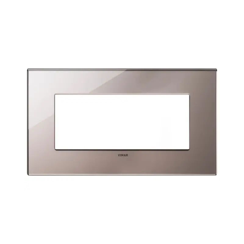 Placca 5M BS bronzo lucente - Vimar 22649.76