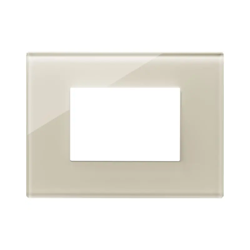 Placca 3M bianco canapa - Vimar 22653.72