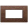 Placca 4M noce americano - Vimar 22654.32