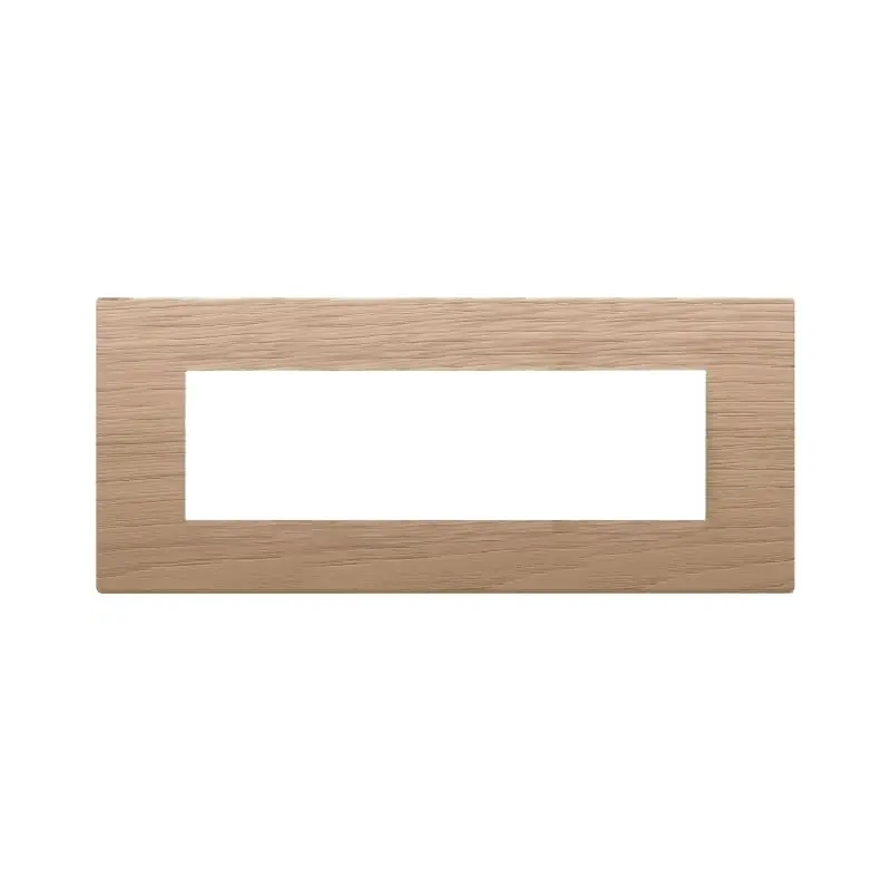 Placca 7M rovere - Vimar 22657.31