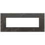 Placca 7M nero Marquina - Vimar 22657.53