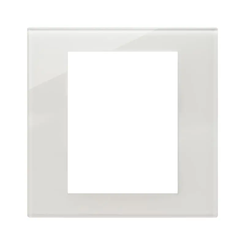 Placca 8M bianco latte - Vimar 22668.71