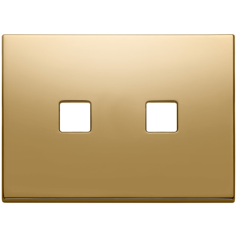 Placca 3Mx2 Flat oro - Vimar 22683.2.82