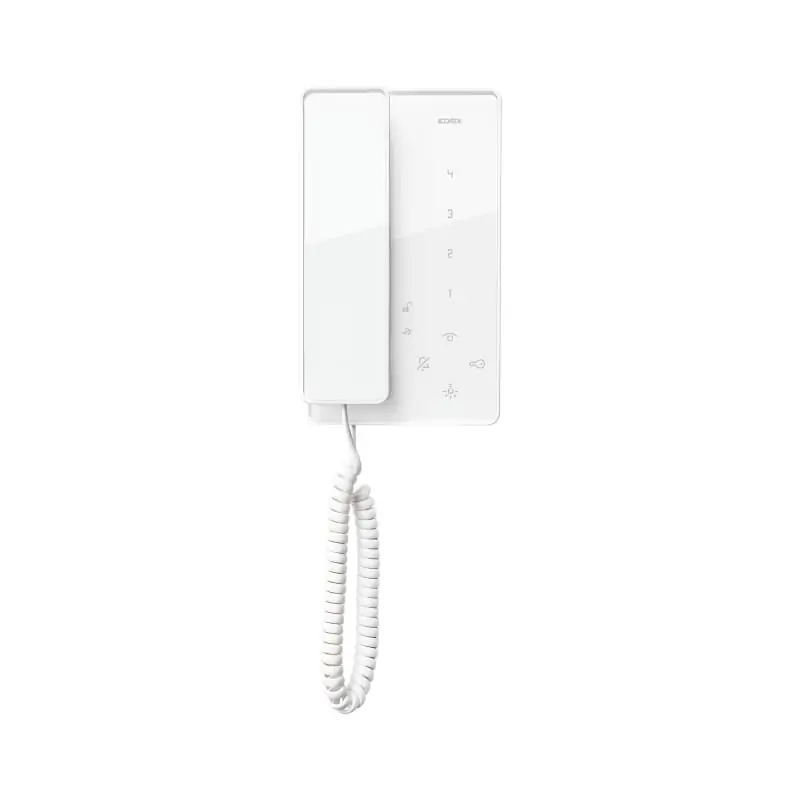 Citofono Tab con microtelefono bianco - Vimar 7509