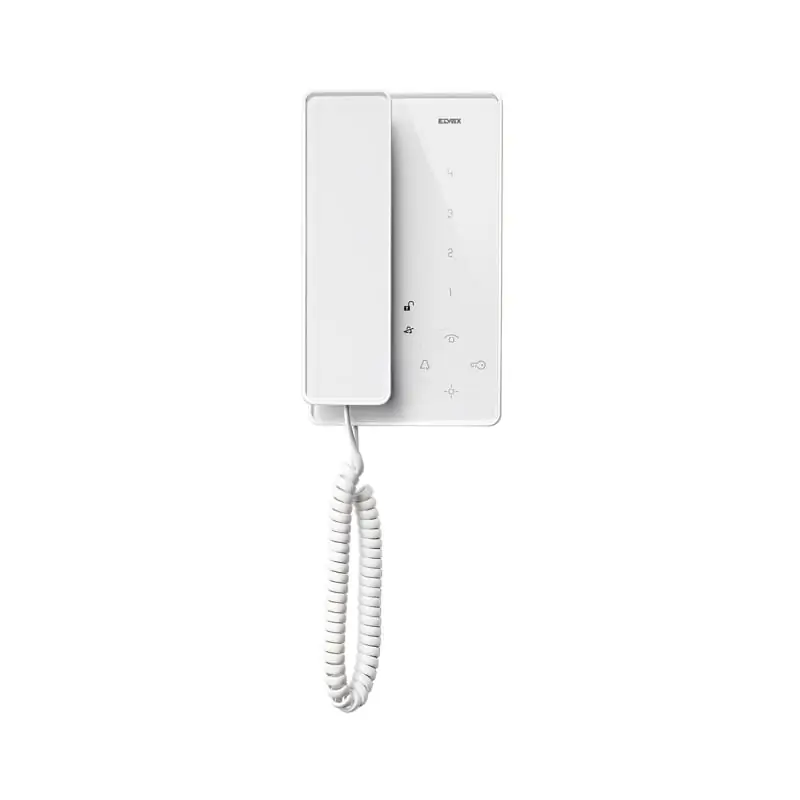 Citofono Tab microtel. audiolesi bianco - Vimar 7509/D