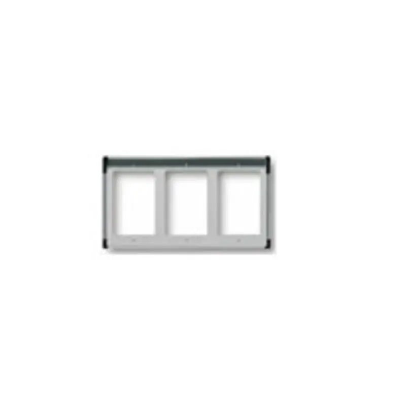 Cornice per 3 moduli 3x1 grigio luce - Vimar 9231