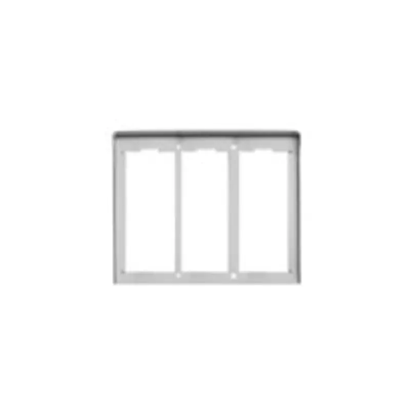 Cornice per 3 placche 2M alluminio - Vimar C323