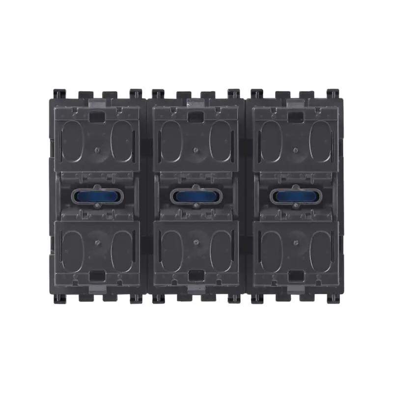 Tre pulsanti basculanti + rel? - Vimar R19546