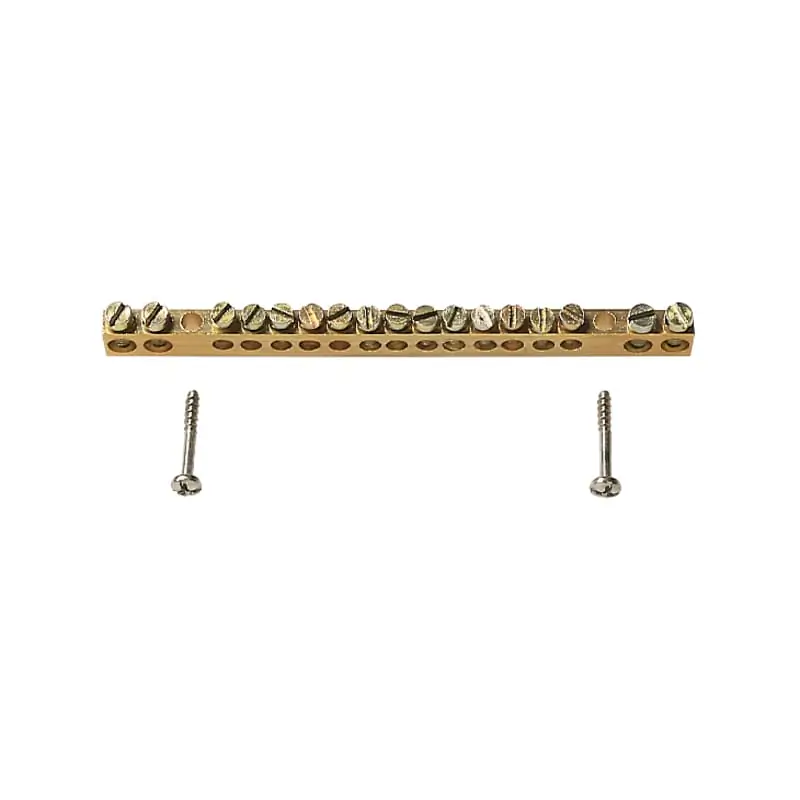 Morsettiera ottone 17 fori - Vimar V51816