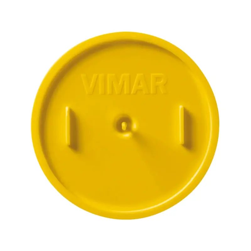 Coperchio antimalta d60mm giallo - Vimar V71011