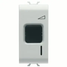 REGOLATORE EL.PULSANTE 1M 60-500W BIANCO - Gewiss GW10568