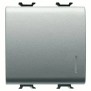 PULSANTE EL.2MOD LOCALIZ.LUM.TITANIO - Gewiss GW14917