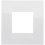 PLACCA GEO INT.2P BIANCO LATTE - Gewiss GW16422TB