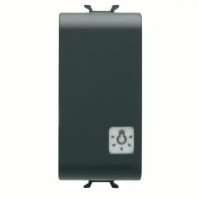 PULSANTE 1M 1P NA 16A 'LUCE' NERO - Gewiss GW12151