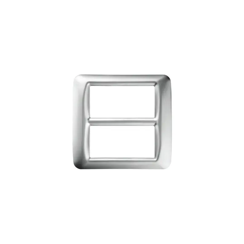 PLACCA 8 POS.CROMO SOFT TOP SYSTEM - Gewiss GW22657