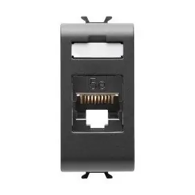 CONNETTORE RJ45 1M CAT.5E UTP NERO - Gewiss GW12421