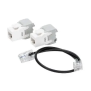 KIT ESPANSIONE 2 PR.RJ45 CAT.5E+1 CORD. - Gewiss GW40596