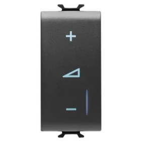 REGOLATORE EL.UNIVERSALE 1M NERO - Gewiss GW12572A