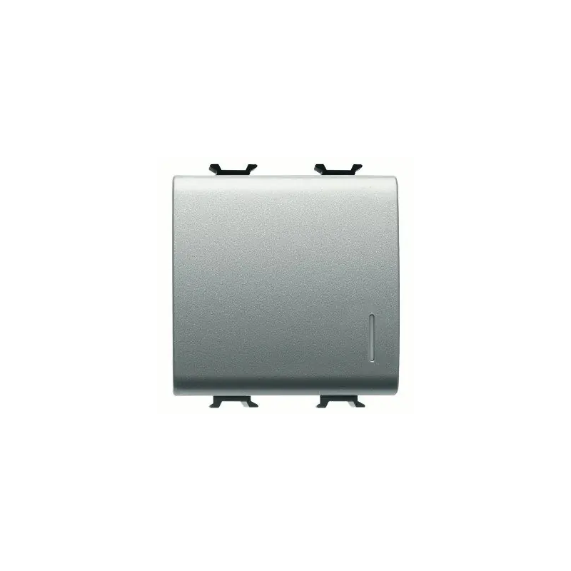 DEVIATORE 2M 1P 16AX ILL.LOC.TITANIO - Gewiss GW14072