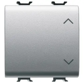 COMMUTATORE 2M 1P 10AX SU-GIU' TITANIO - Gewiss GW14123