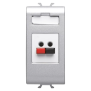 CONNETTORE DIFFUSIONE SONORA TITANIO - Gewiss GW14458