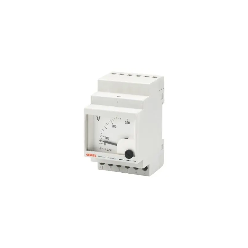 VOLTMETRO ANALOGICO 0-300V 3M - Gewiss GW96861