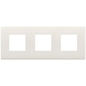 Placca 6M (2+2+2)int71 CL avorio - Vimar 19644.73