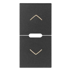 Due mezzi tasti 1M simboli frecce grigio - Vimar 19755.2