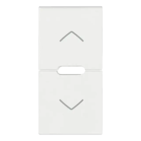 Due mezzi tasti 1M simboli frecce bianco - Vimar 19755.2.B