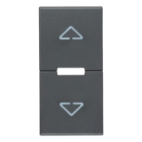 Due mezzi tasti 1M simboli frecce grigio - Vimar 20755.2