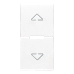 Due mezzi tasti 1M simboli frecce bianco - Vimar 20755.2.B