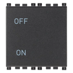 Interruttore 2P 20AX 2M grigio - Vimar 19016.2