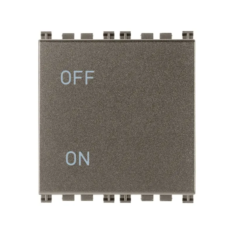 Interruttore 2P 20AX 2M Metal - Vimar 19016.2.M