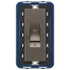 Interruttore 2P 45A 5M Metal - Vimar 19019.M