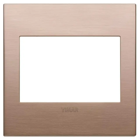 Placca Classic 3M BS rame spazzolato - Vimar 19648.11