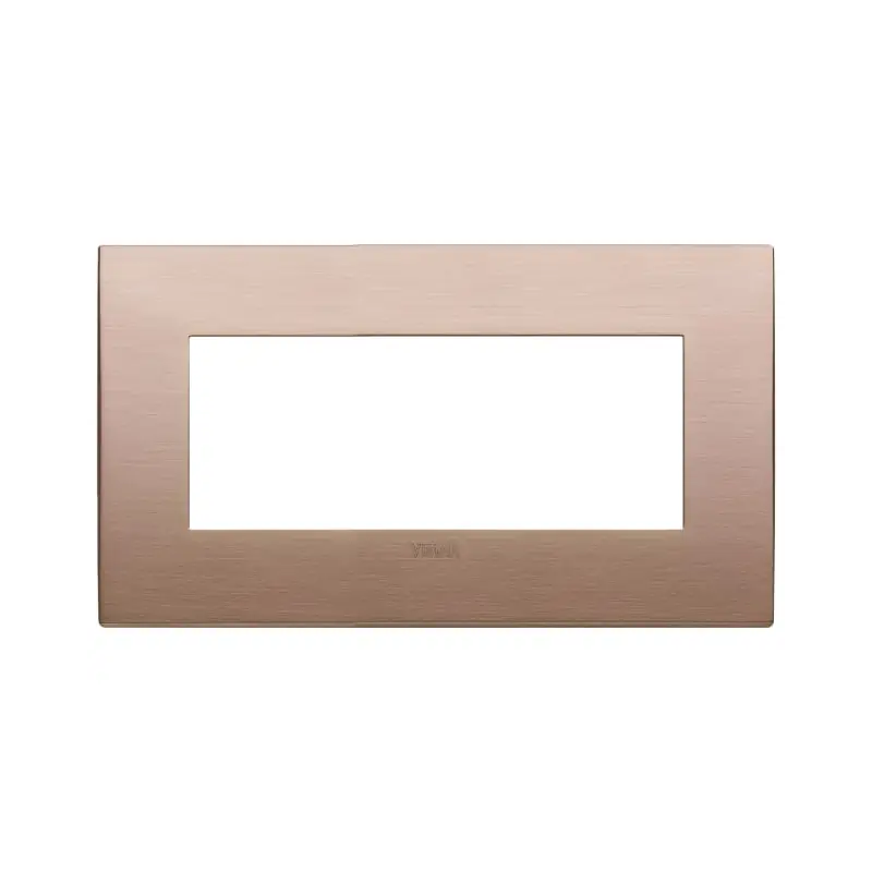 Placca Classic 5M BS rame spazzolato - Vimar 19649.11