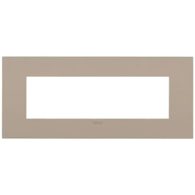 Placca fit 7M tortora - Vimar 19957.32