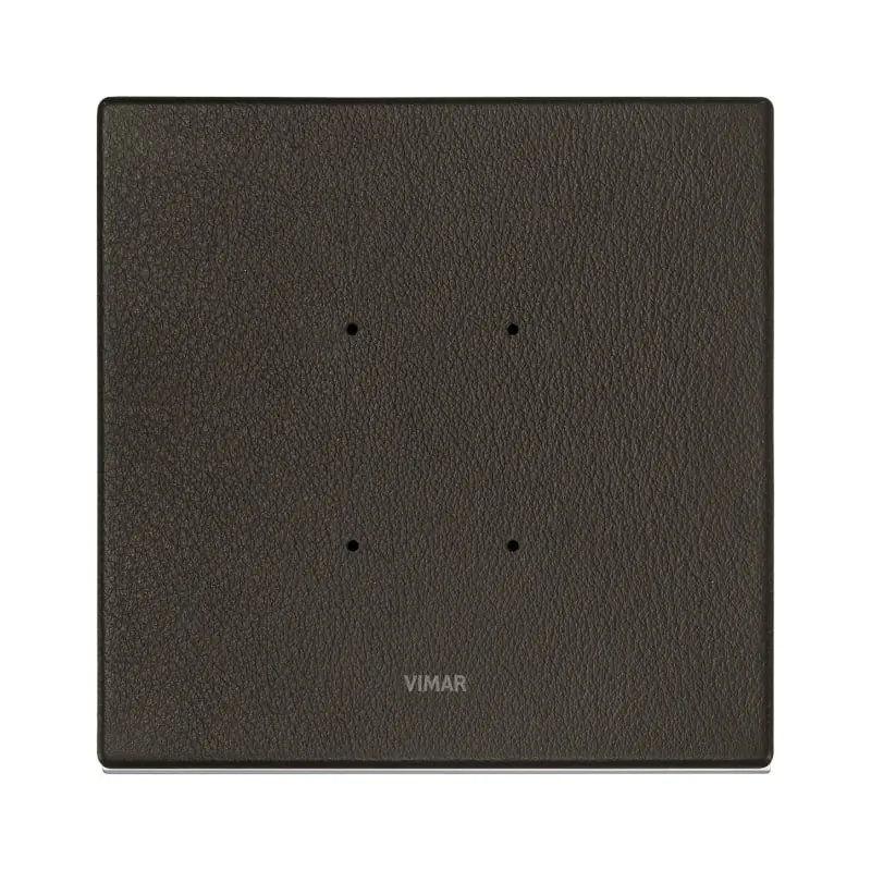 Placca 2M tabacco - Vimar 21662.22