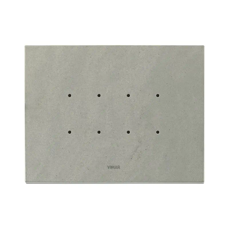 Placca 4M quarzite grigia - Vimar 21664.53