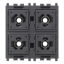 Comando Flat 4 pulsanti 1P NO 24V 2M - Vimar 02686.AX