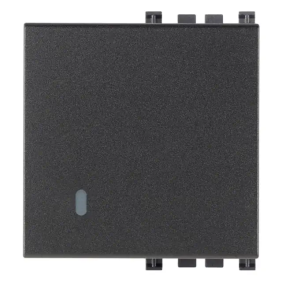 Tasto 2M antibatterico grigio - Vimar 19022.AB