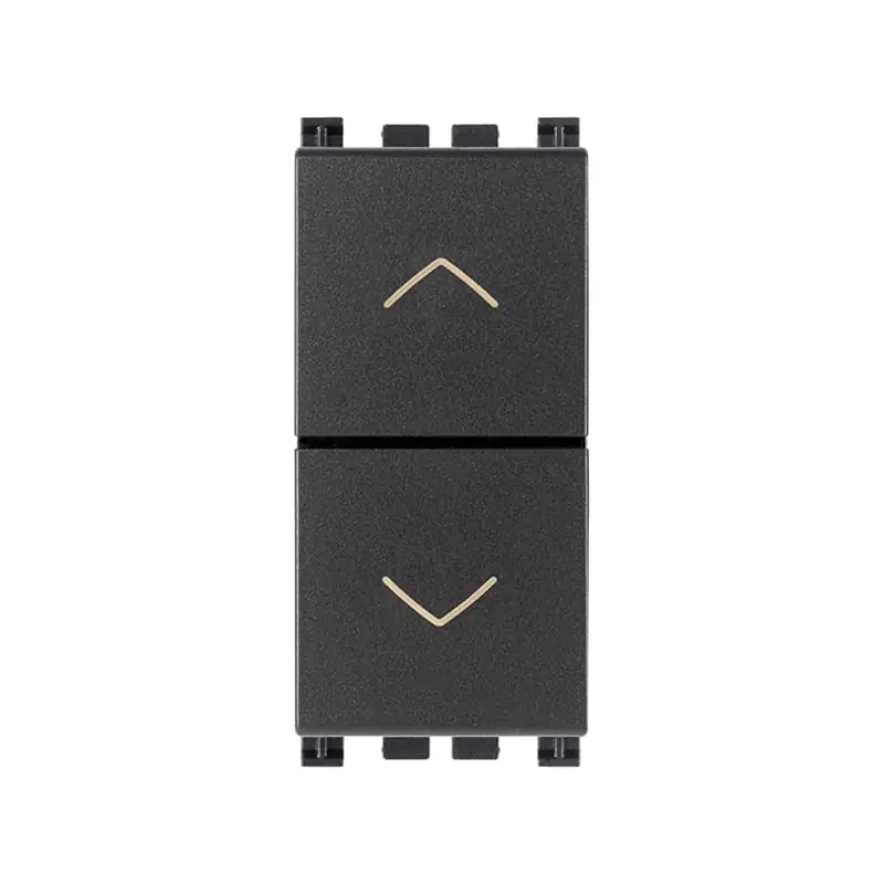 2 pulsanti interbl.NO+NO 10A antibatt. g - Vimar 19062.AB