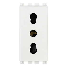 Presa 2P+T 16A P17/11 antibatt. bianco - Vimar 19203.AB.B