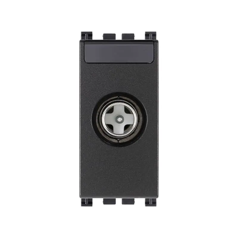 Presa TV-RD-SAT diretta antibatt. grigio - Vimar 19300.01.AB