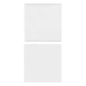 2 mezzi tasti 1M fissi neutri antibat. b - Vimar 19751.AB.0.B